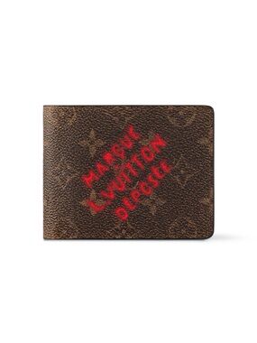 NEW Louis Vuitton Marque L.Vuitton Deposee x Pharrell Williams Multiple Wallet